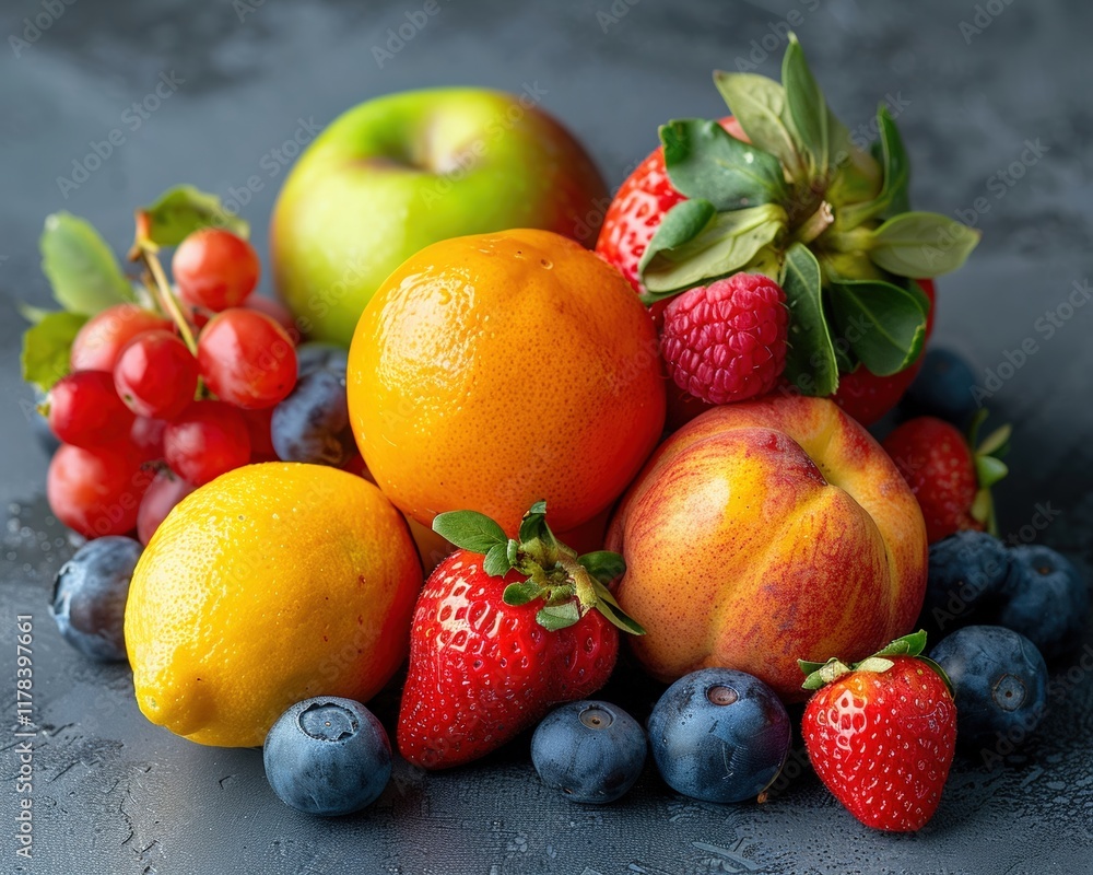 Elevate the appeal of the fruit with a dynamic and modern twist by presenting it from a tilted angle view, invoking a sense of freshness and vibrancy Elevate the appeal of the fruit with a dynamic and modern twist by presenting it from a tilted angle view, invoking a sense of freshness and vibrancy