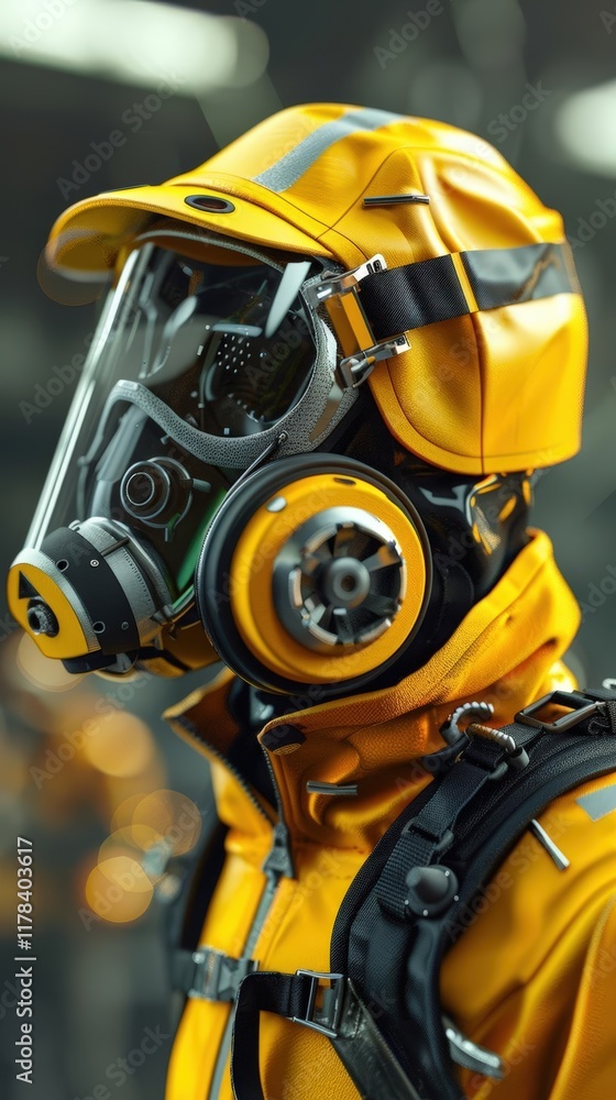 Visualize the importance of safety equipment with lifelike 3D renders of protective gear and devices Visualize the importance of safety equipment with lifelike 3D renders of protective gear and devices