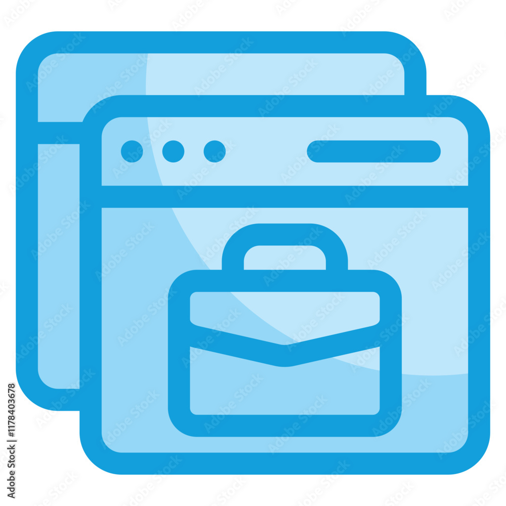 Web Portfolio Icon Element For Design Web Portfolio Icon Element For Design