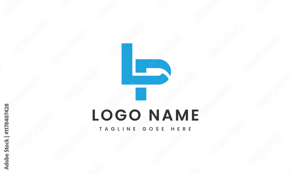 lp letter custom logo design lp letter custom logo design