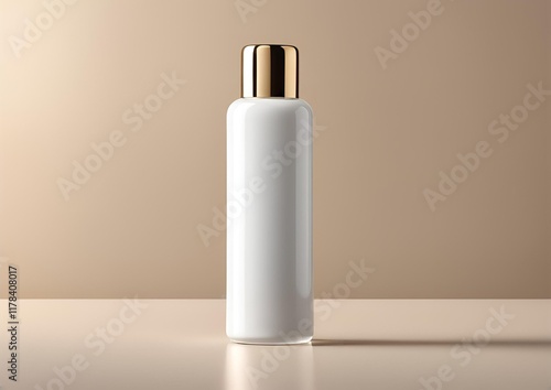 Mockup_1 (4961 x 3508 px) - Mockup one white glass cylindrical cologne bottle  (2)