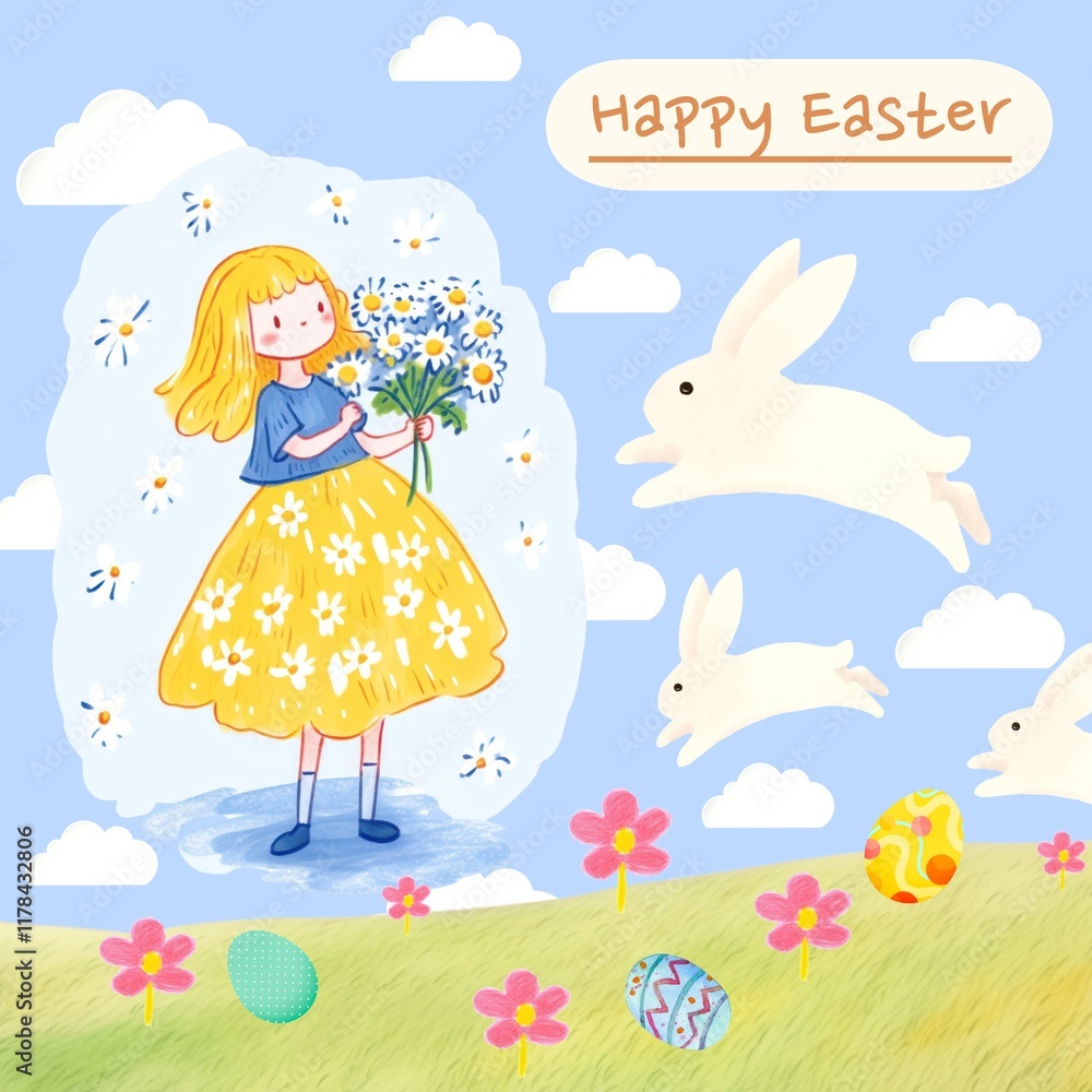Happy easter Facebook post Happy easter Facebook post