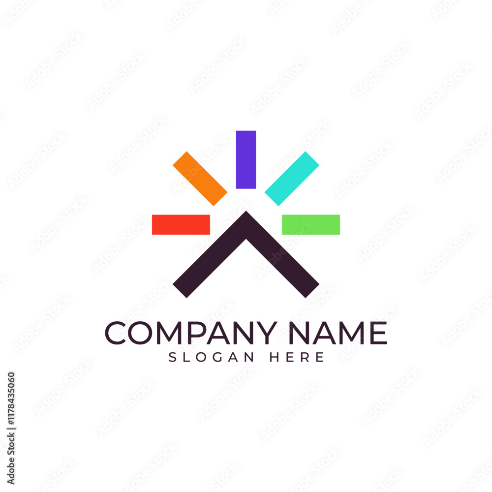 An upward-pointing arrow with vibrant colors symbolizes progress and innovation. The design exudes energy and creativity, ideal for tech, education, or any brand focused on growth and positive change. An upward-pointing arrow with vibrant colors symbolizes progress and innovation. The design exudes energy and creativity, ideal for tech, education, or any brand focused on growth and positive change.