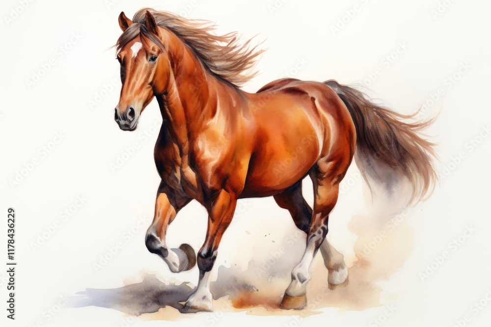 Obraz premium Horse stallion animal mammal.