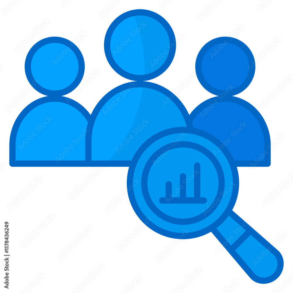 Customer Analytics Icon Element For Design Customer Analytics Icon Element For Design
