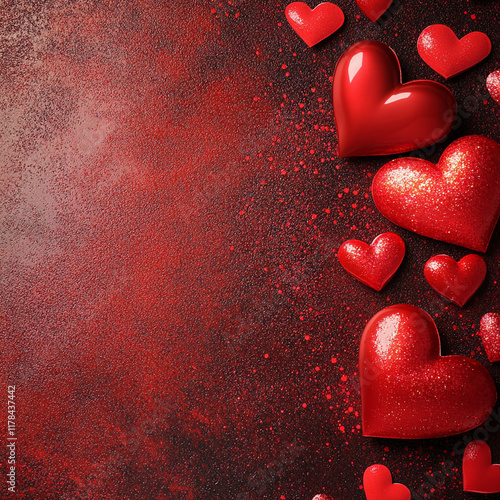 romantic love valentine day background for social media