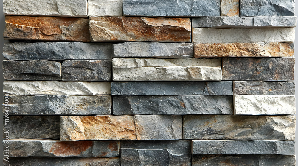 Stone Wall Textures: Grey, Brown, White Bricks Stone Wall Textures: Grey, Brown, White Bricks
