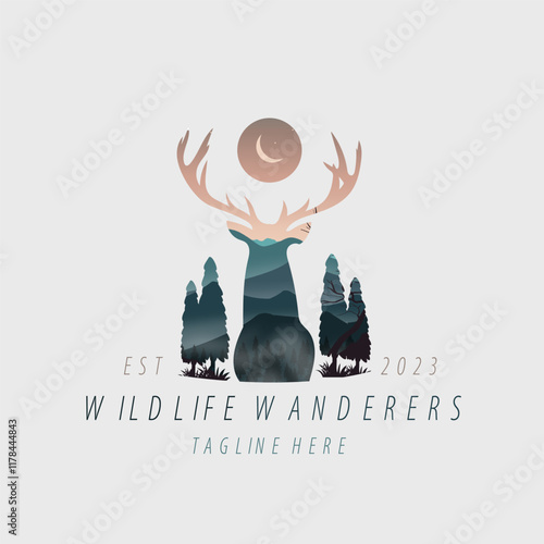 wildlife wanderer logo series