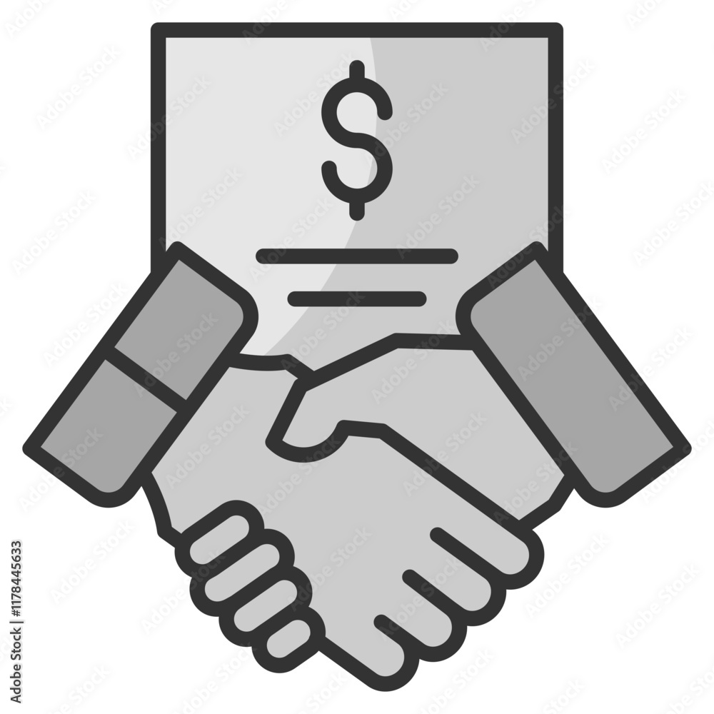 Contract Proposal Icon Element For Design Contract Proposal Icon Element For Design