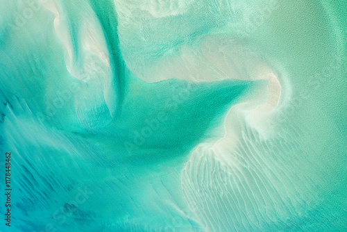 Aerial photography of Shark Bay, Western Australia, Australia photo