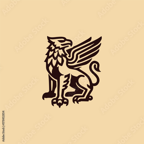Iconic classic griffin logo