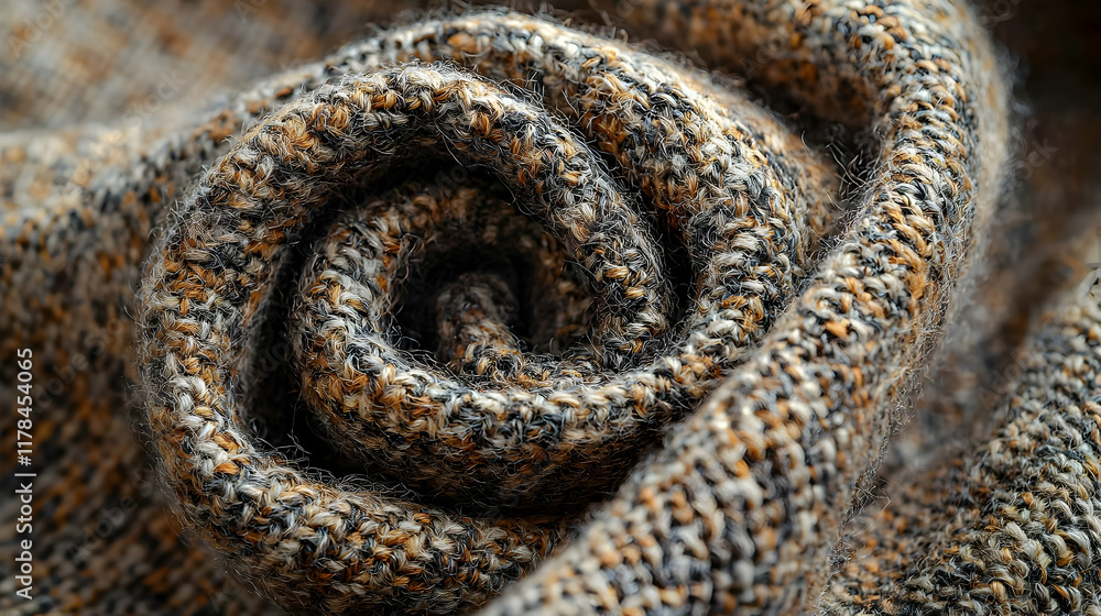 Woven Textile Close-up: Texture Details Woven Textile Close-up: Texture Details