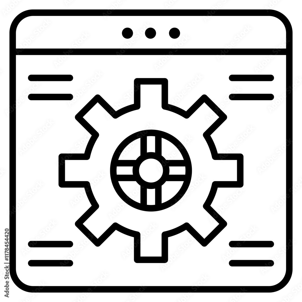 Setting Icon Element For Design Setting Icon Element For Design