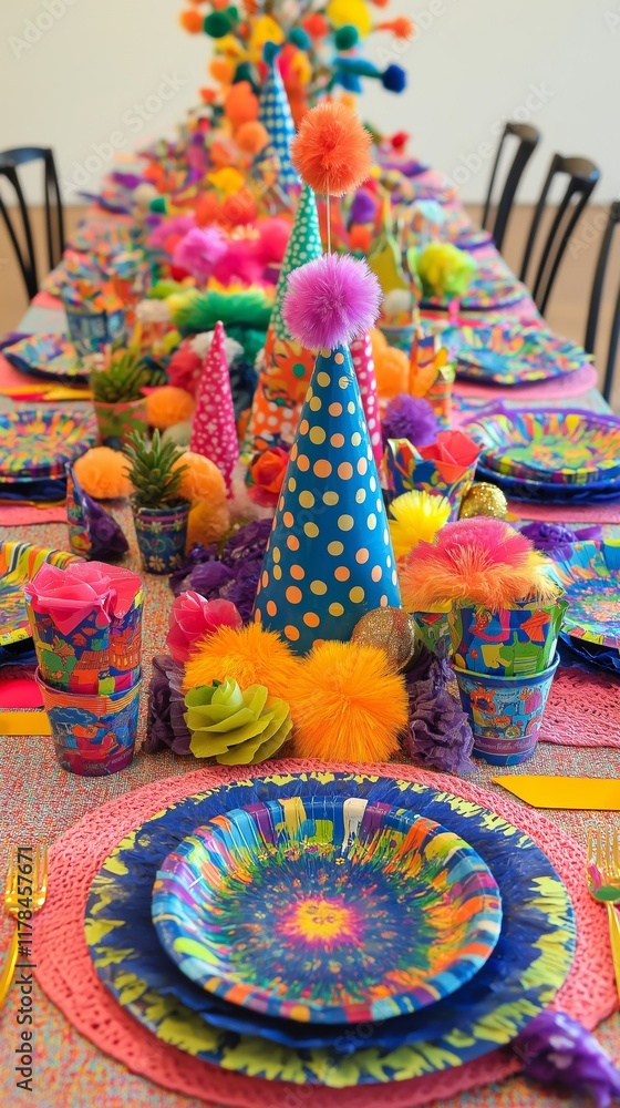 Fototapeta premium party theme for greeting cards