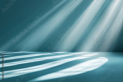 Pastel teal gray gradient background, soft blurs texture, web banner, smooth transitions, Generative AI