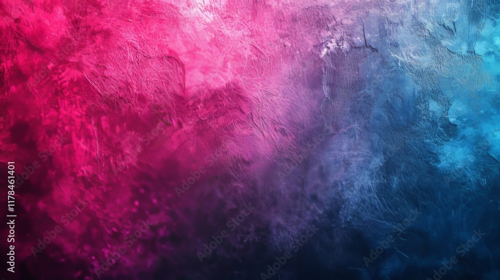 Grainy magenta cyan gradient background, neon glow texture, presentation backdrop, retro vibe, Generative AI Grainy magenta cyan gradient background, neon glow texture, presentation backdrop, retro vibe, Generative AI