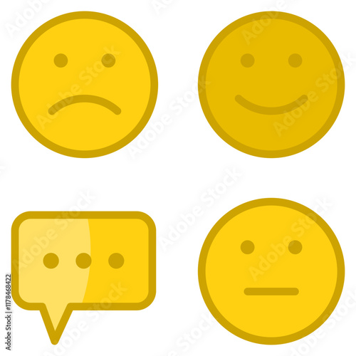 Feedback  Icon Element For Design