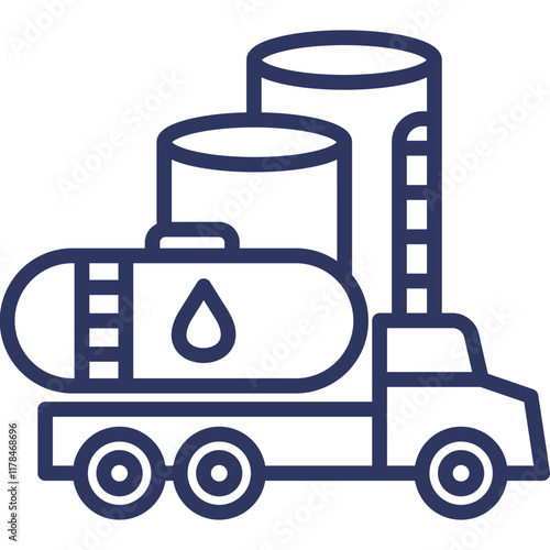 Oil Shipment Icon