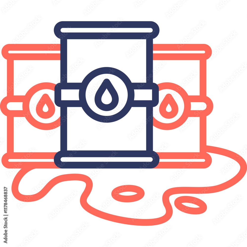Oil Barrels Icon Oil Barrels Icon