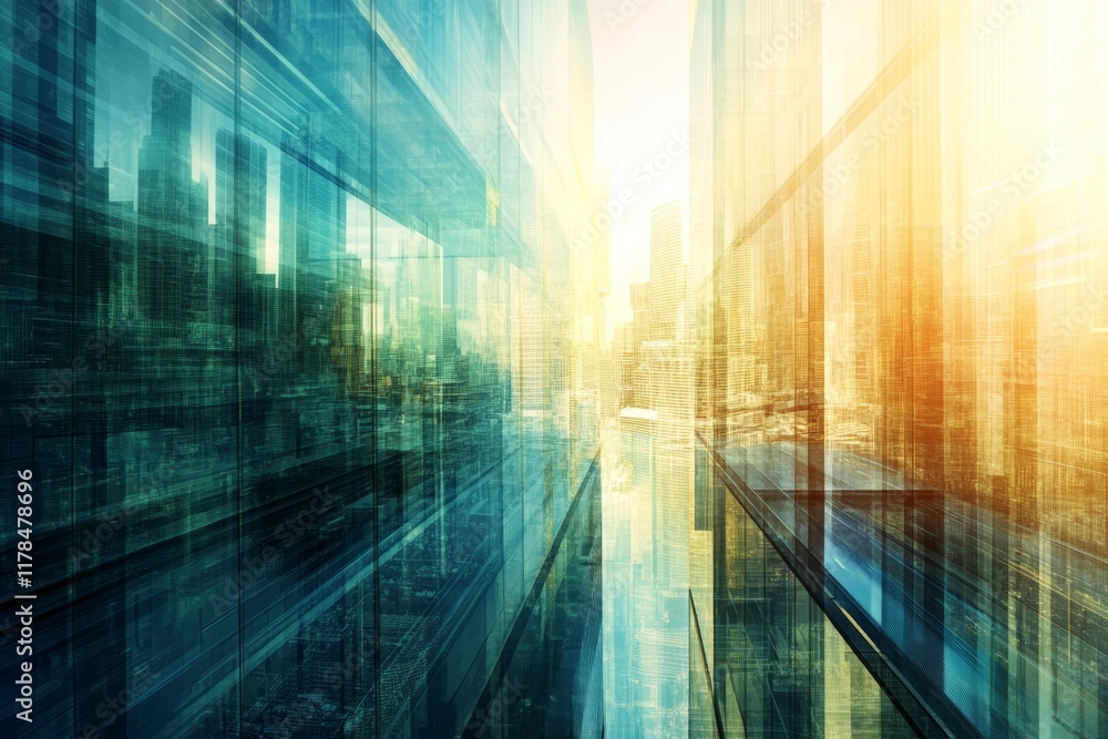 This image captures a modern business innovation theme with an urban background. It showcases sleek glass structures and a dynamic skyline, representing progress. This image captures a modern business innovation theme with an urban background. It showcases sleek glass structures and a dynamic skyline, representing progress.