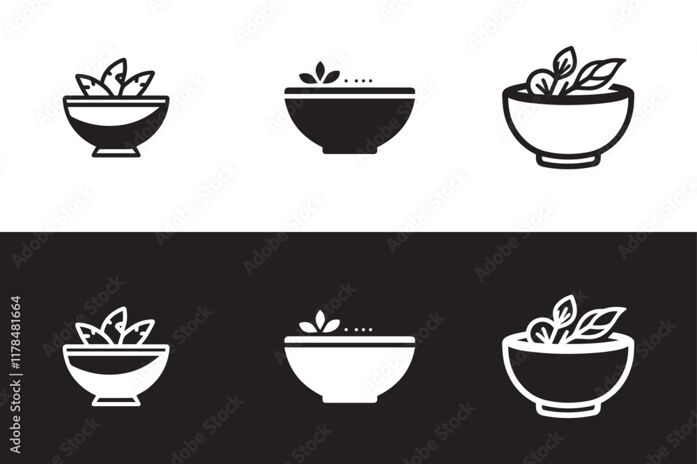Big collection quality bowls. bowl icon set. Collection of bowl silhouette. Big collection quality bowls. bowl icon set. Collection of bowl silhouette.
