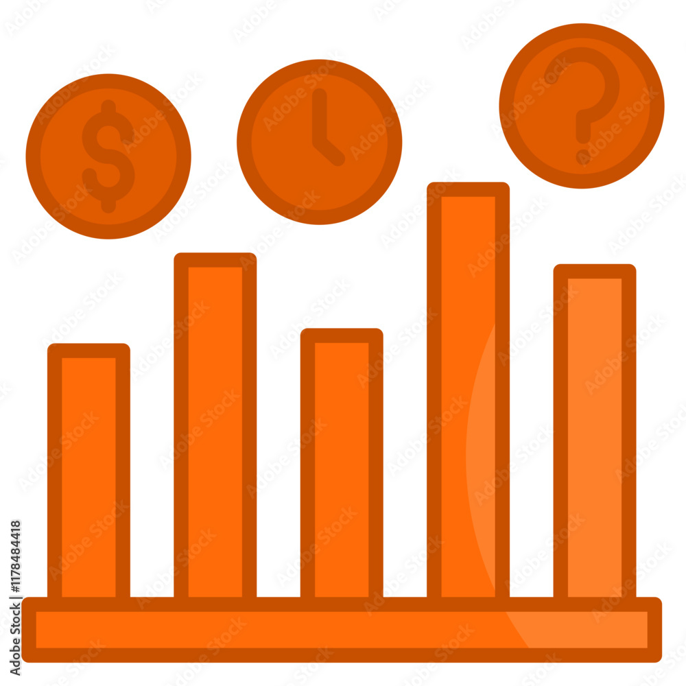 Demand Forecasting Icon Element For Design Demand Forecasting Icon Element For Design