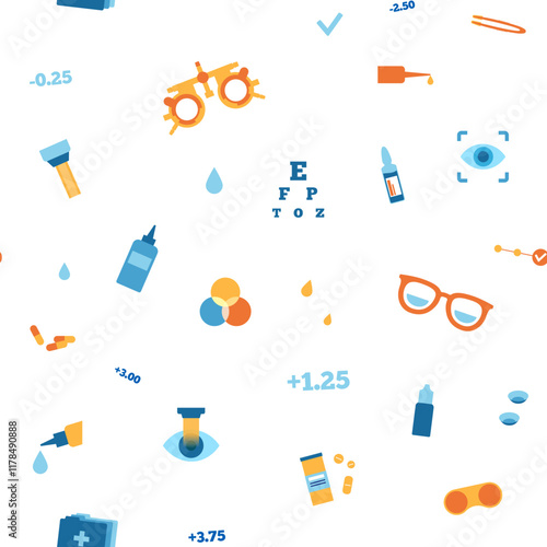 Eyesight examination pattern