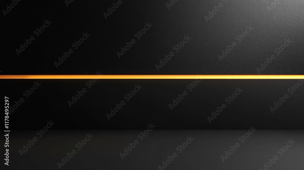 A minimalistic design featuring a subtle orange line against a dark background. A minimalistic design featuring a subtle orange line against a dark background.