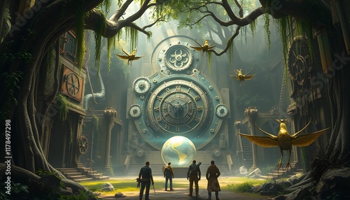 The Explorers of the Chronos Sanctuary