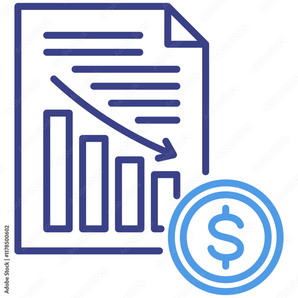 Devaluation Icon Devaluation Icon