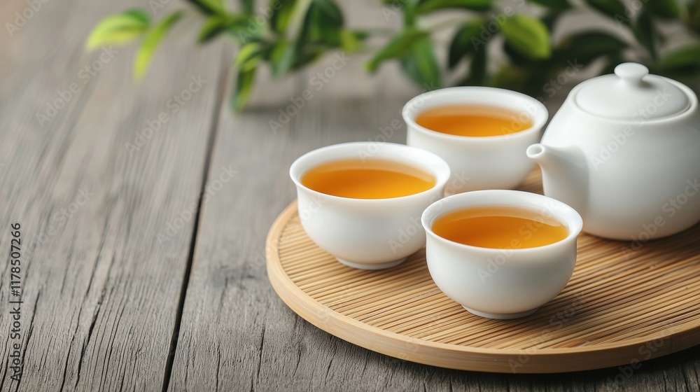 Brewing and enjoying tea cozy table beverage photography in natural light for relaxation and serenity Brewing and enjoying tea cozy table beverage photography in natural light for relaxation and serenity