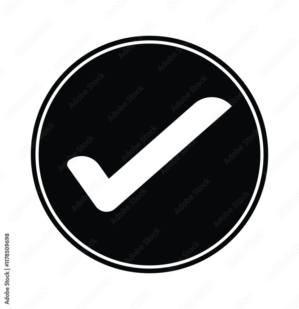 checkmark icon in box for web design, app. vector illustration eps 10. checkmark icon in box for web design, app. vector illustration eps 10.