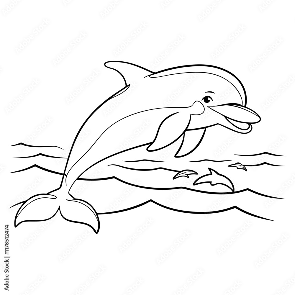 Fototapeta premium Dolphin