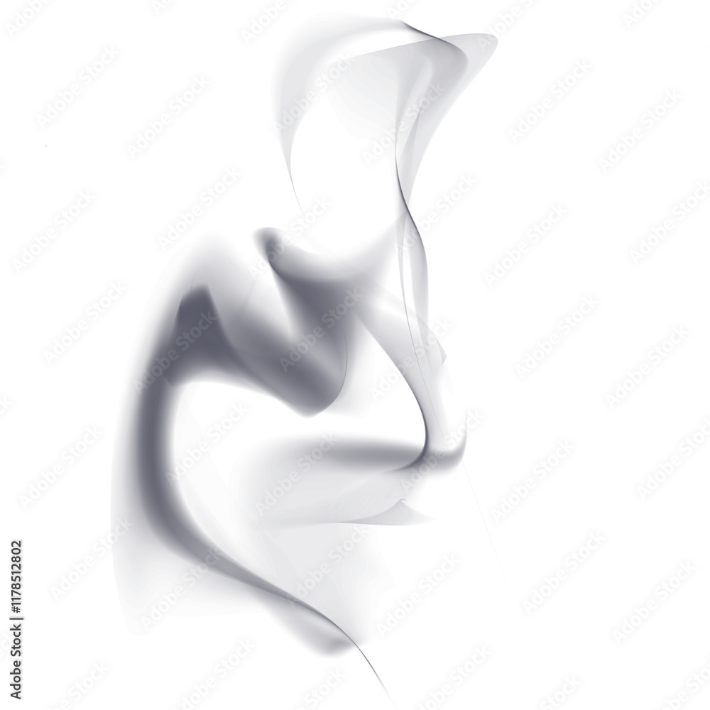 White fog. smoke effec White fog. smoke effec