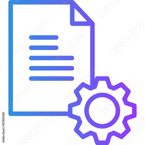 File Processing Icon