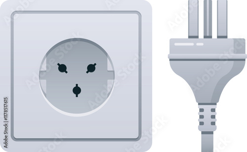 Socket appliance for charging supply