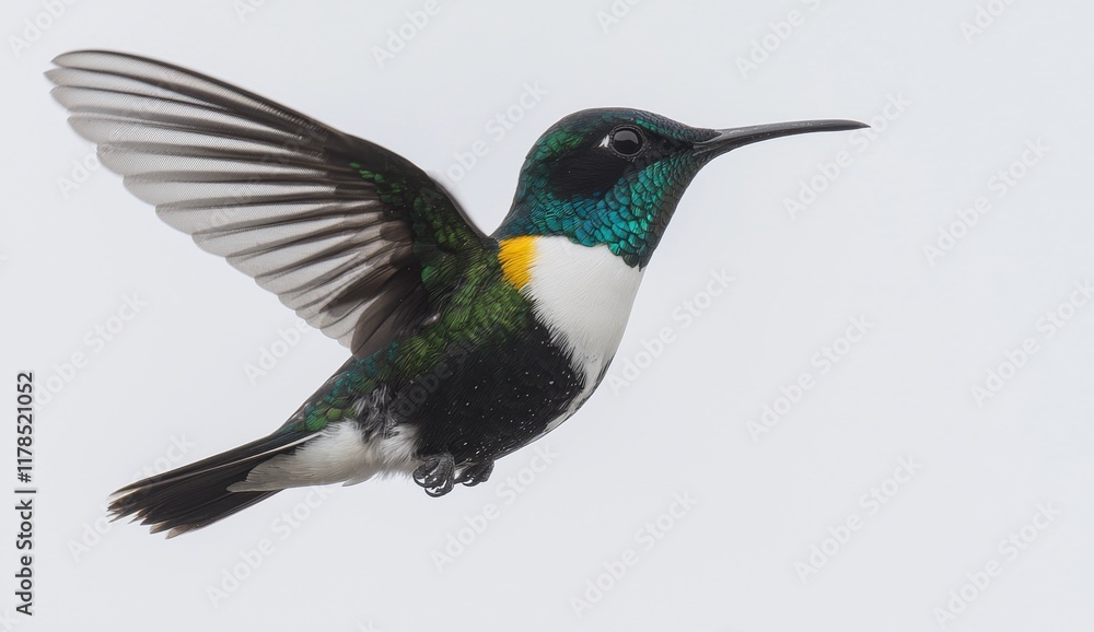 Fototapeta premium Stunning Hummingbird in Flight