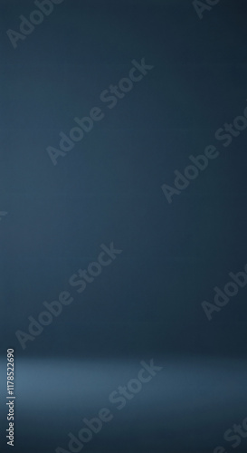 Smooth Dark Teal Gradient Background Studio Backdrop Digital Paper Texture Abstract Design