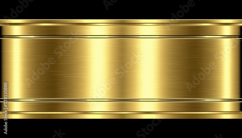 Golden Metallic Background Design