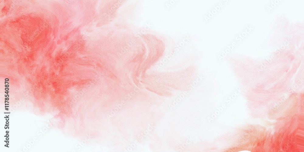Abstract Watercolor Background with Soft Pink Washes and Subtle Texture Abstract Watercolor Background with Soft Pink Washes and Subtle Texture