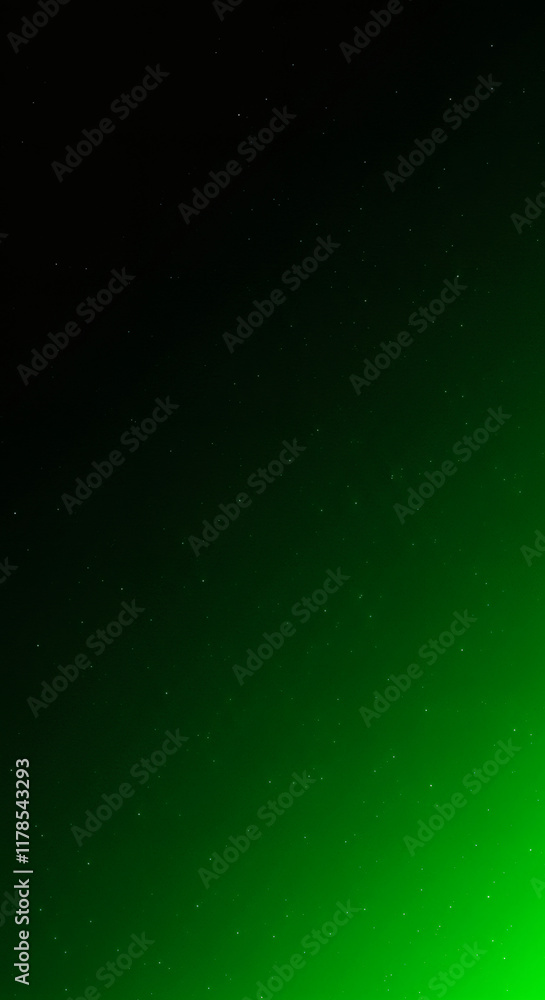 Fototapeta premium Dark Green Night Sky Background with Subtle Stars Gradient Space Universe Galaxy