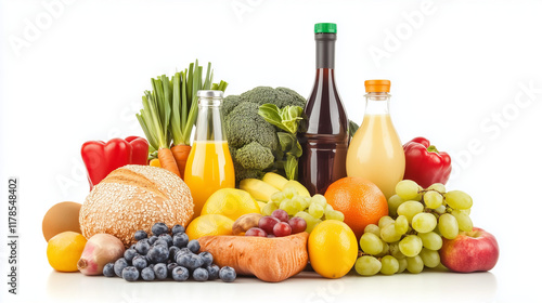 Vibrant Still Life of Fresh...