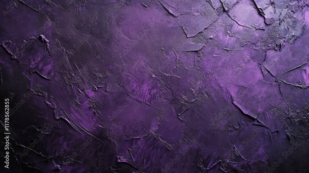 Naklejka premium dark violet concrete surface, texture or background