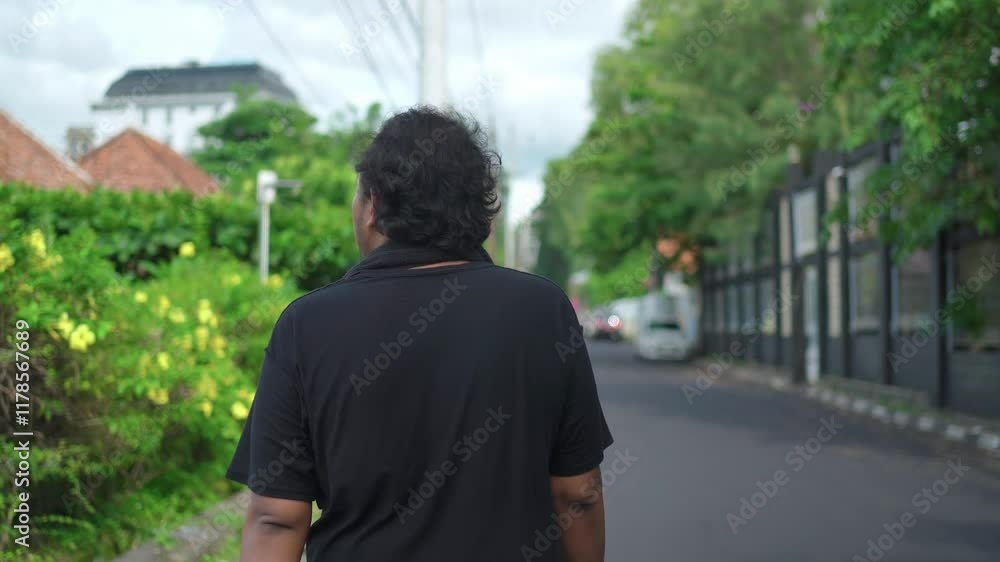 fat asian walk walking outdoor for exerciseback view of fat asian walk walking outdoor for exercise fat asian walk walking outdoor for exerciseback view of fat asian walk walking outdoor for exercise
