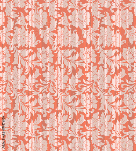 Pattern Refined geometric line art bringing sophistication to any fabric.