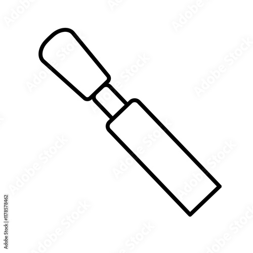 wooden chisel