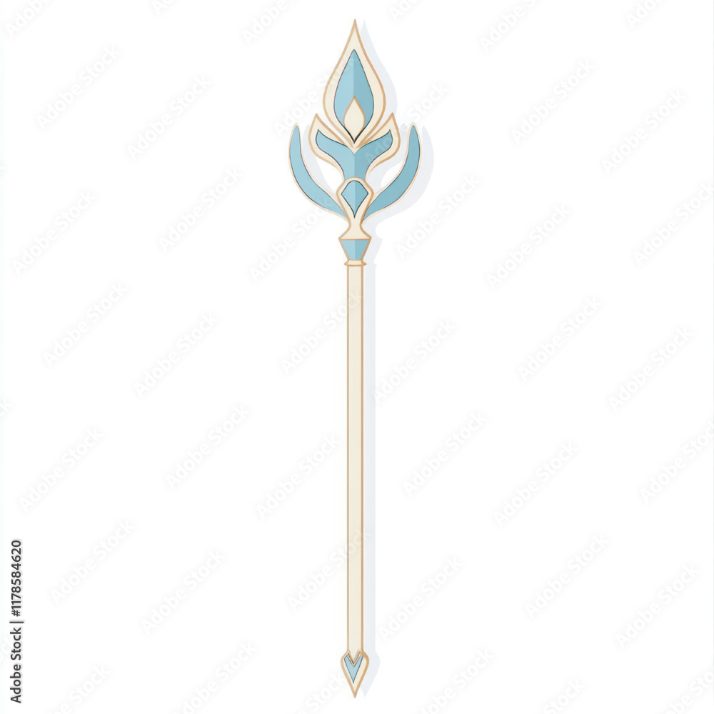 side view of a minimalist trident side view of a minimalist trident