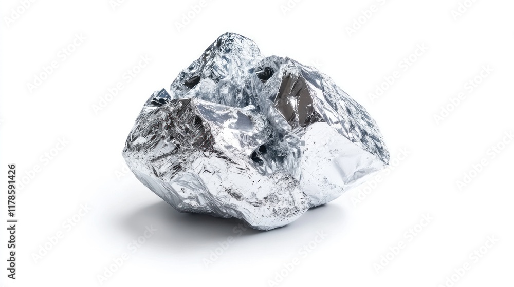 A Close-Up View of a Silicon Ingot, a Crucial Element in Semiconductor Manufacturing A Close-Up View of a Silicon Ingot, a Crucial Element in Semiconductor Manufacturing