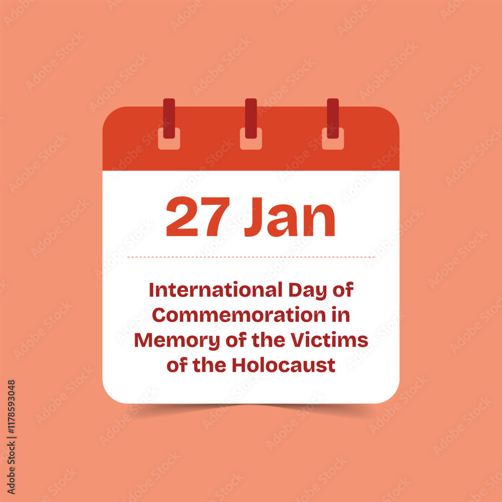 Holocaust Remembrance: A Global Day of Reflection Vector Design Holocaust Remembrance: A Global Day of Reflection Vector Design
