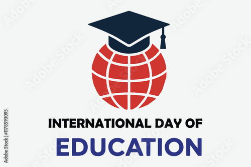 International Day of Education vector illustration